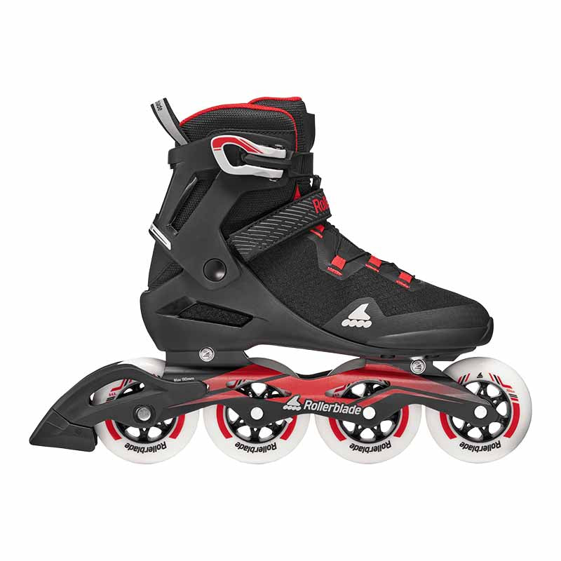 Rollerblade Macroblade 90 Black Red Skates