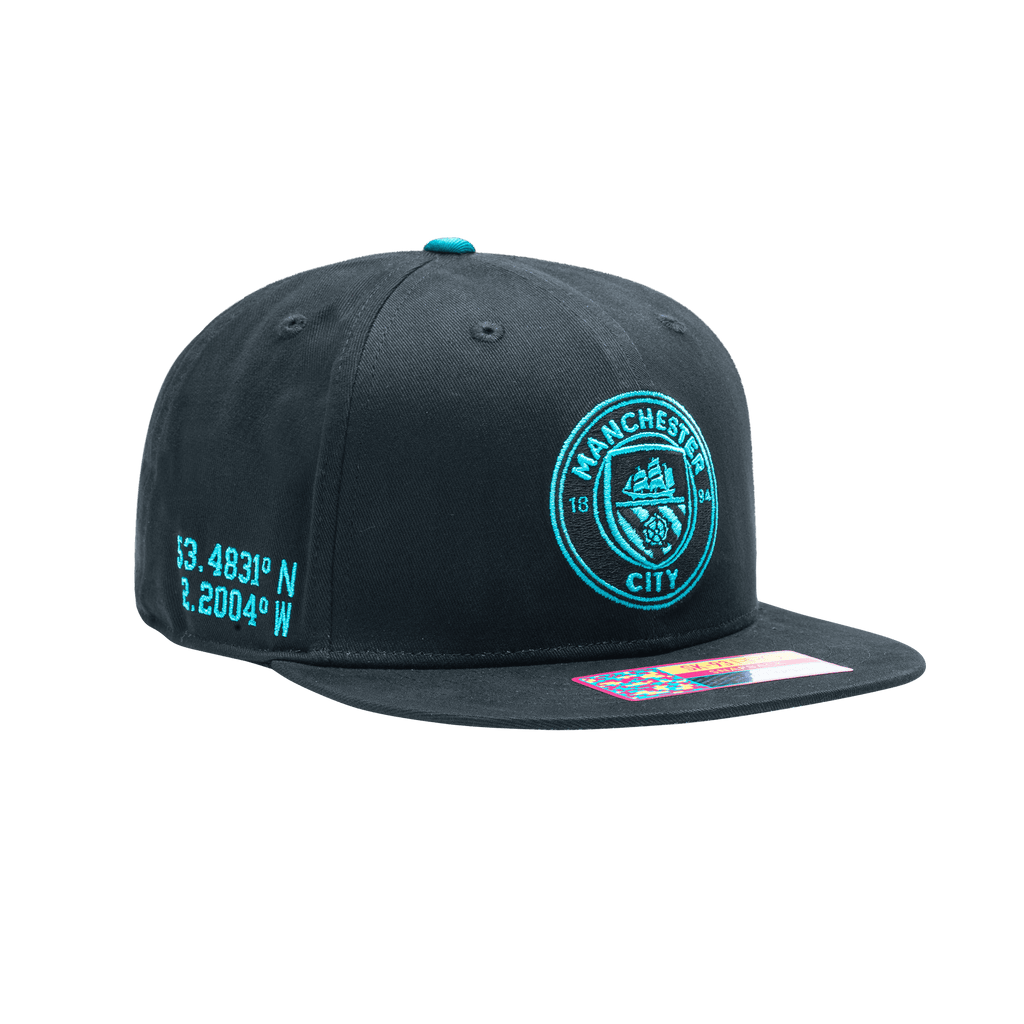 Fan Ink Man City Locale Snapback Hat