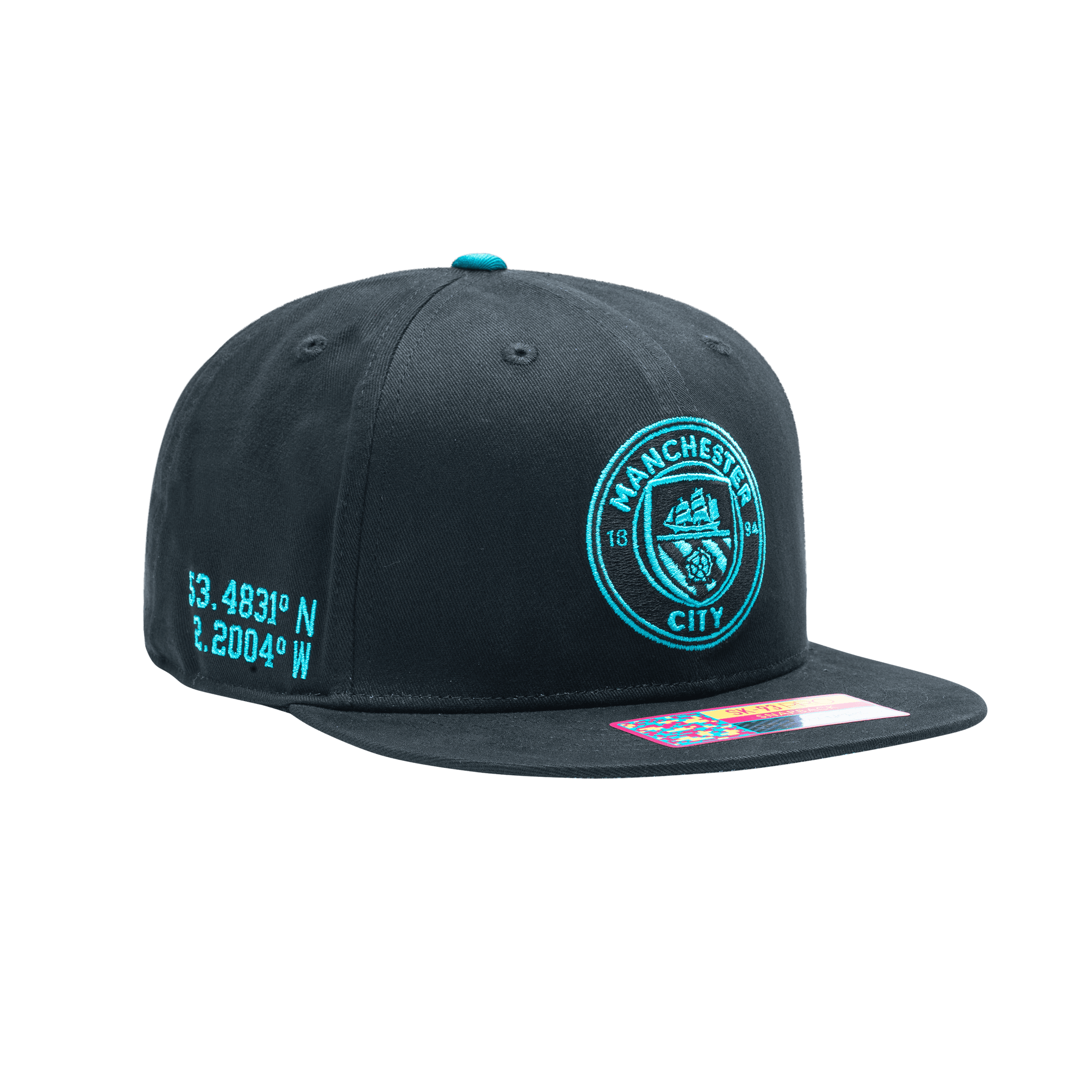 Fan Ink Man City Locale Snapback Hat