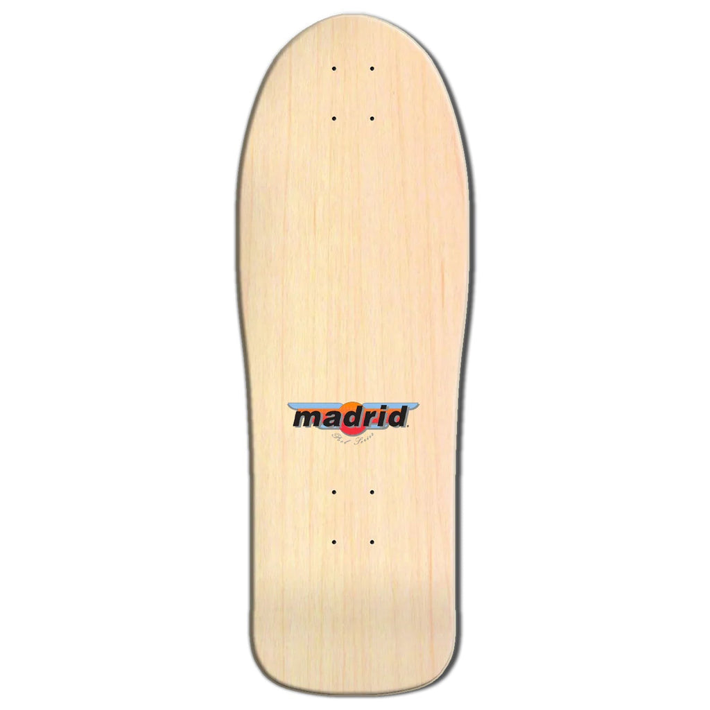 Madrid Skateboard Deck Beau Brown Re-Issue Pink 10.375" x 30.625"