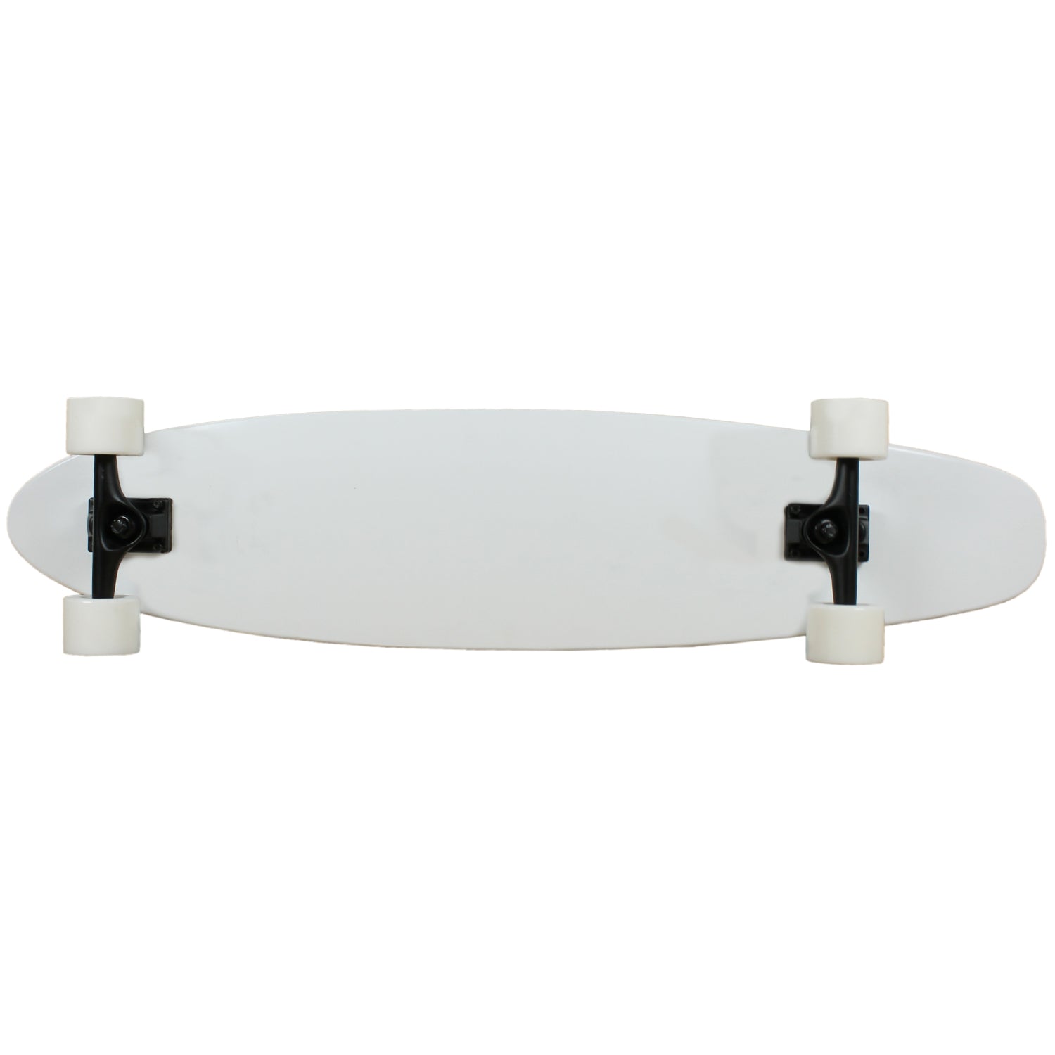 Moose Longboard Complete 9" x 40" Kicktail WHITE