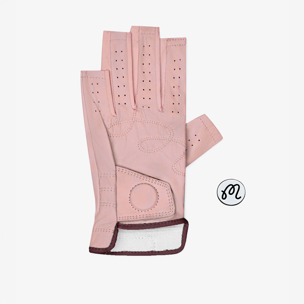 Malbon Golf Women Francesca Fingerless Golf Glove