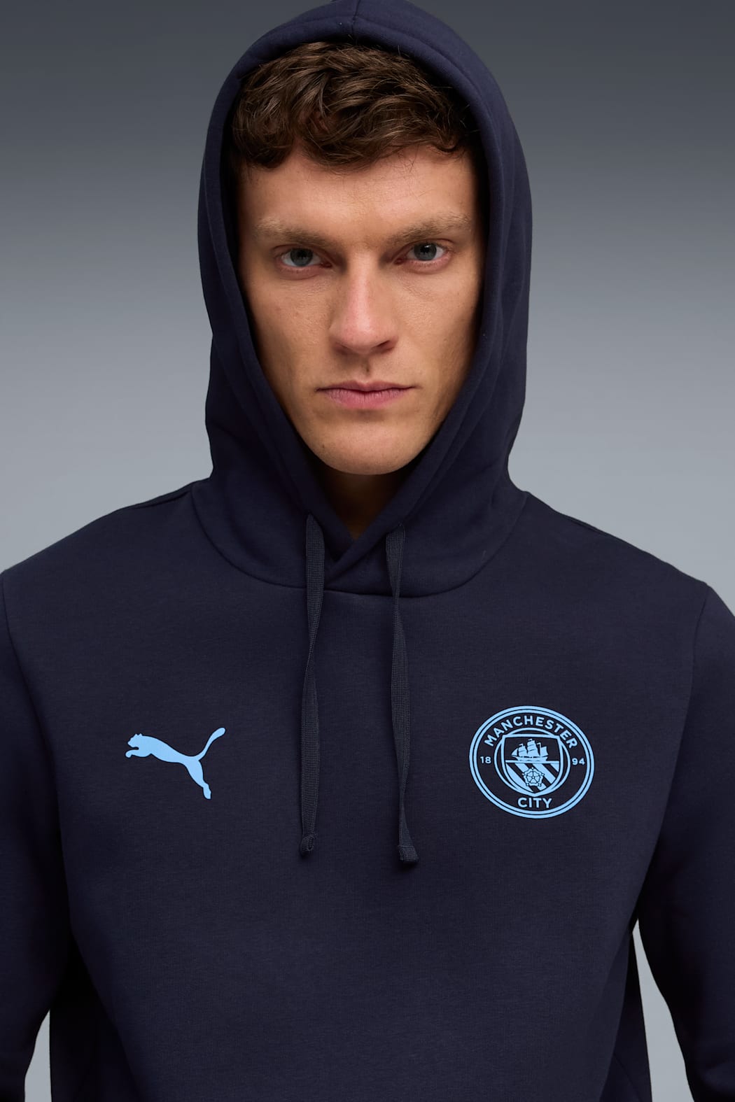 Puma Manchester City FtblEssentials Hoodie Men