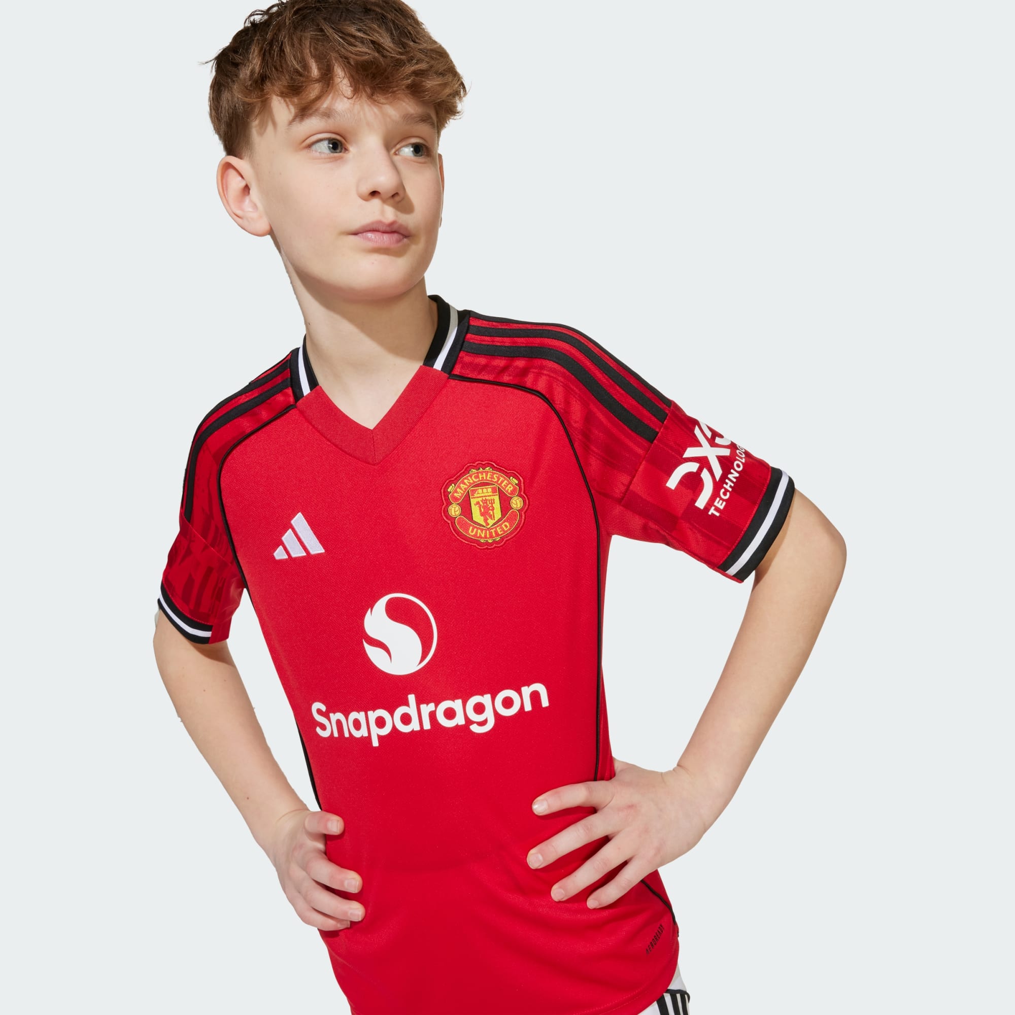 adidas Manchester United 25/26 Home Jersey Kids