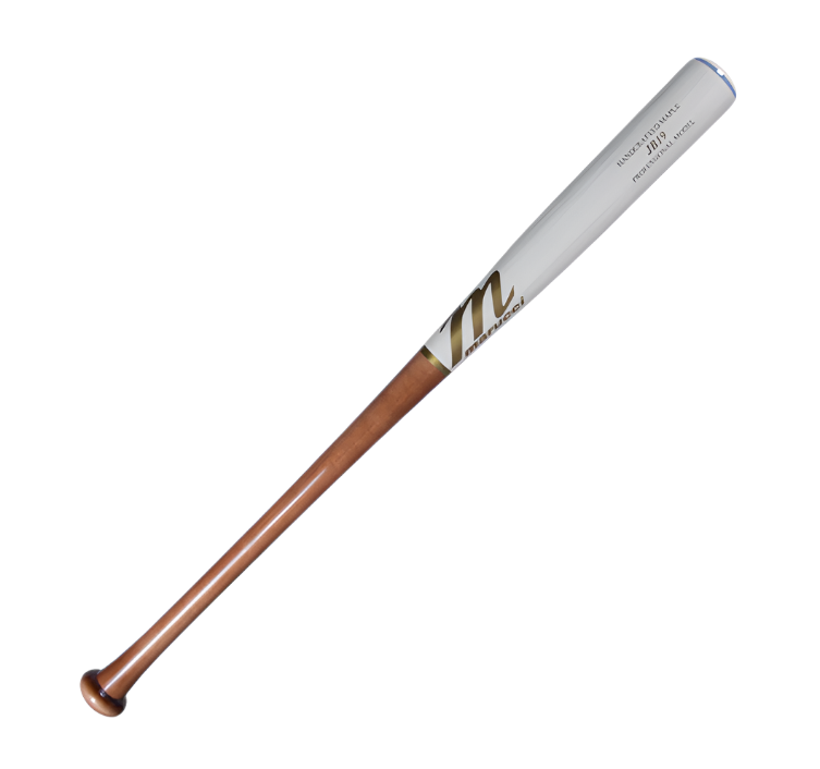 Marucci JB19 Pro Model Wood Bat - Jose Bautista - White Wash/Walnut