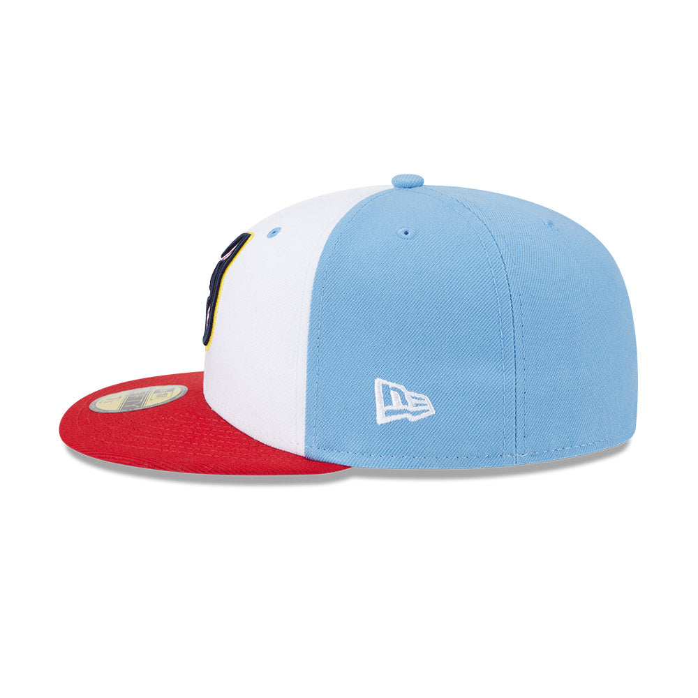 Memphis Redbirds MiLB New Era Men's White/Red 59Fifty Alternate Authentic Collection Fitted Hat