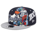 New York Yankees MLB New Era Men's Navy/Gray 9Fifty 2025 Diamond Hero Edition Snapback