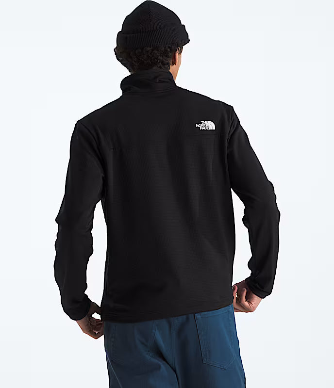 The North Face - Cedar Trail Grid Fleece 1/4 - Men's - TNF Black