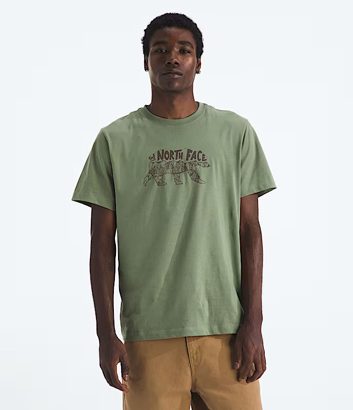 The North Face - Men's Evolution TNF Bear Short Sleeve Tee Graphic - Bark Mist