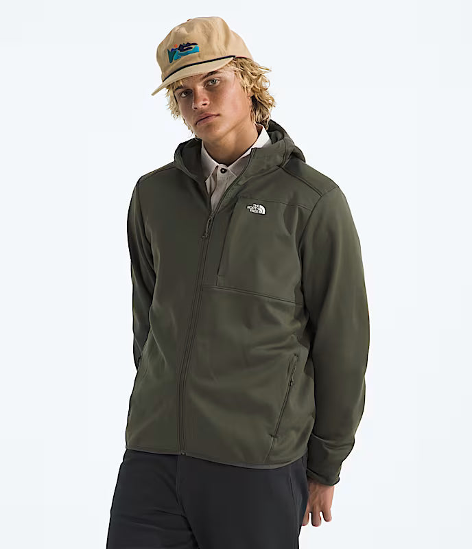 The North Face - Mens TNF Performance Fleece Full Zip Hoodie - New Taupe Green