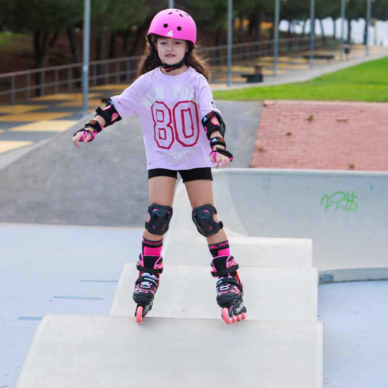 Rollerblade Microblade SL Black Coral Kids Skates