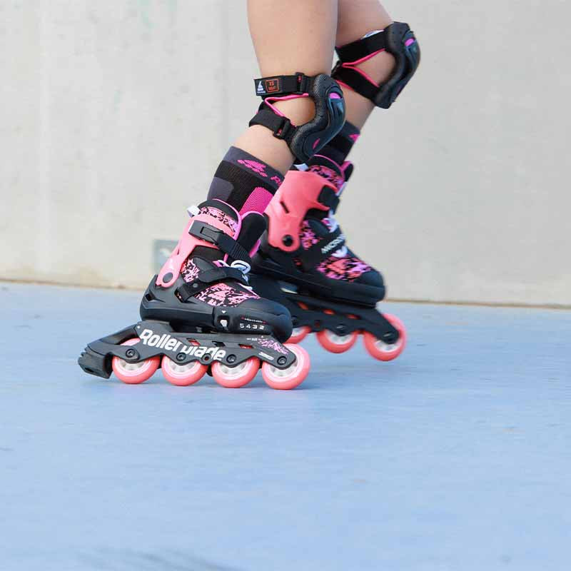 Rollerblade Microblade SL Black Coral Kids Skates