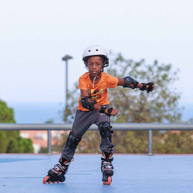 Rollerblade Microblade SL Black Orange Kids Skates