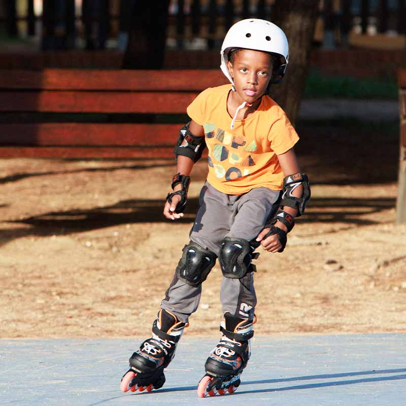 Rollerblade Microblade SL Black Orange Kids Skates