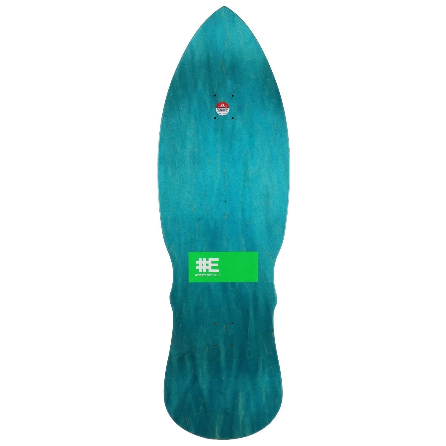 Everybody Skates Skateboard Deck Mike York Curb Monster Big Board 12.25" x 40"