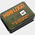 Mini Logo 1/2" Rigid Riser Pad Set 2-Pack Black