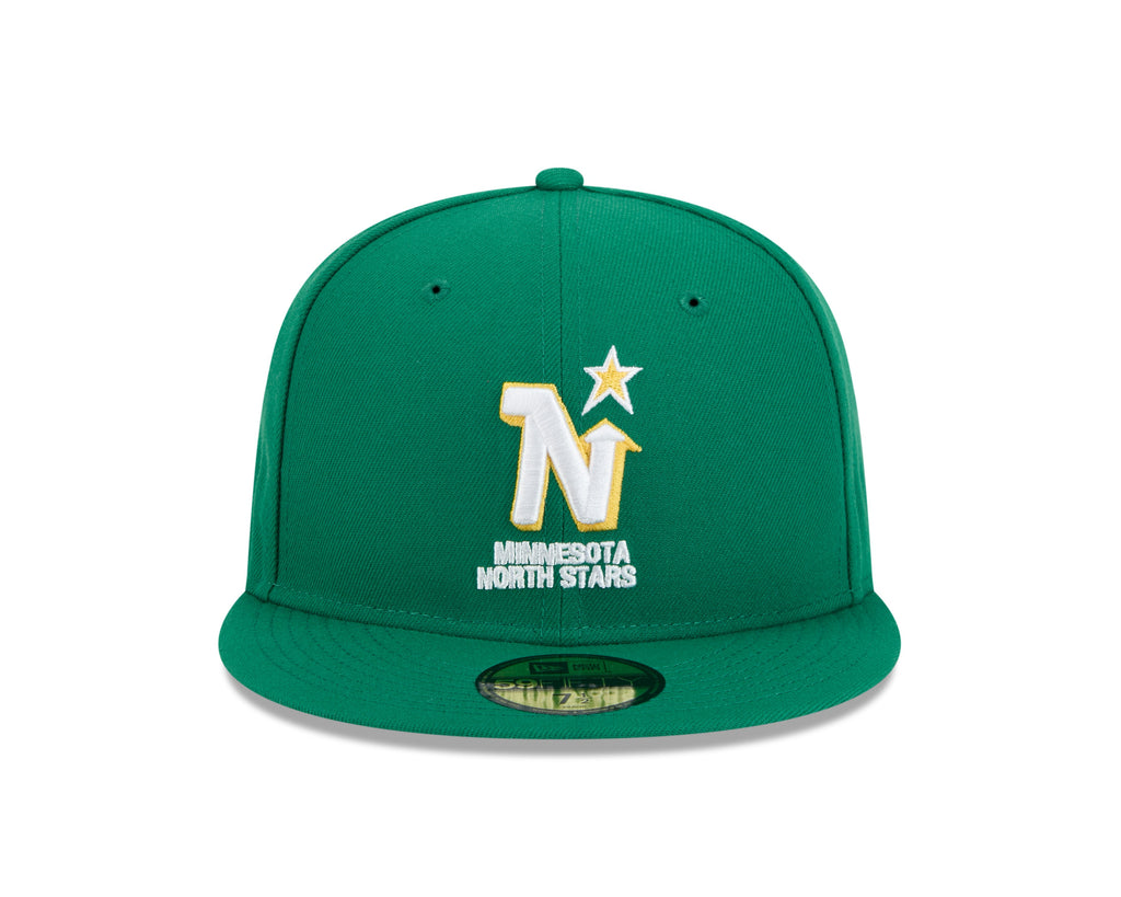 Minnesota North Stars NHL New Era Men's Green 59Fifty Core Fitted Hat