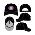 Montreal Canadiens NHL New Era Men's Black 9Forty A-Frame Snapback Hat