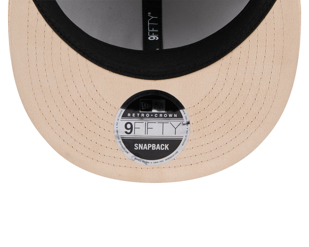 Montreal Expos MLB New Era Men's Beige Suede 9Fifty Retro Crown Cooperstown Snapback