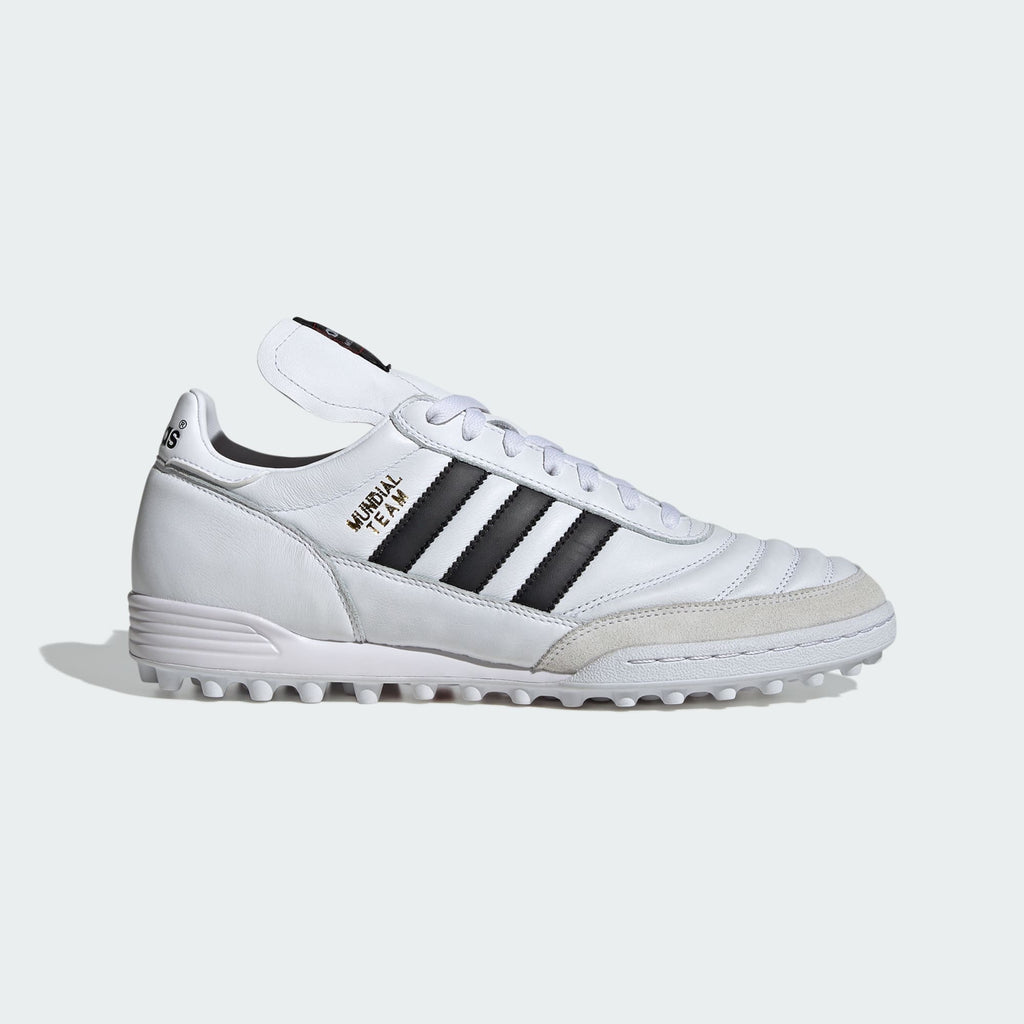 Adidas Mundial Team Turf Soccer Shoes - White/Black