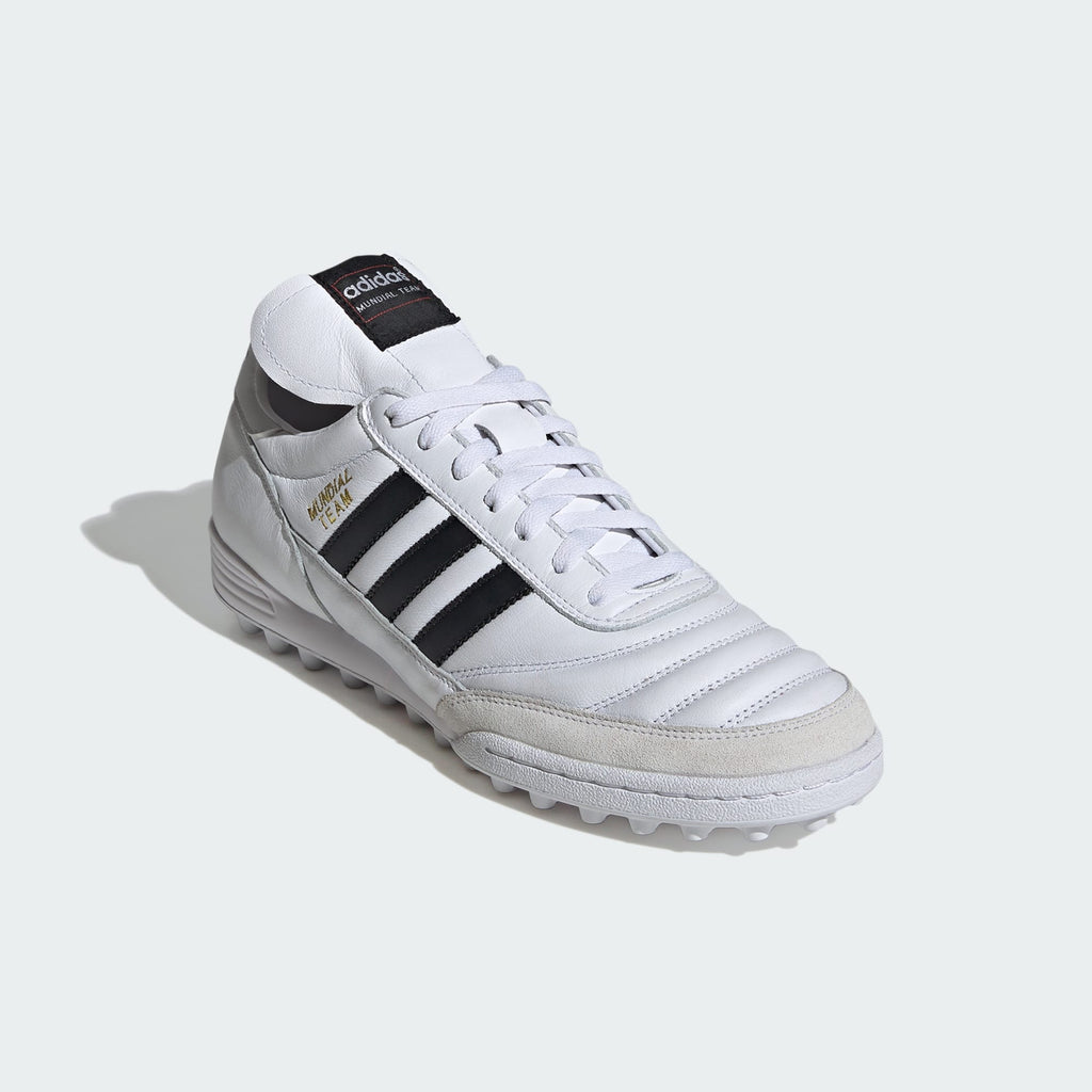 Adidas Mundial Team Turf Soccer Shoes - White/Black