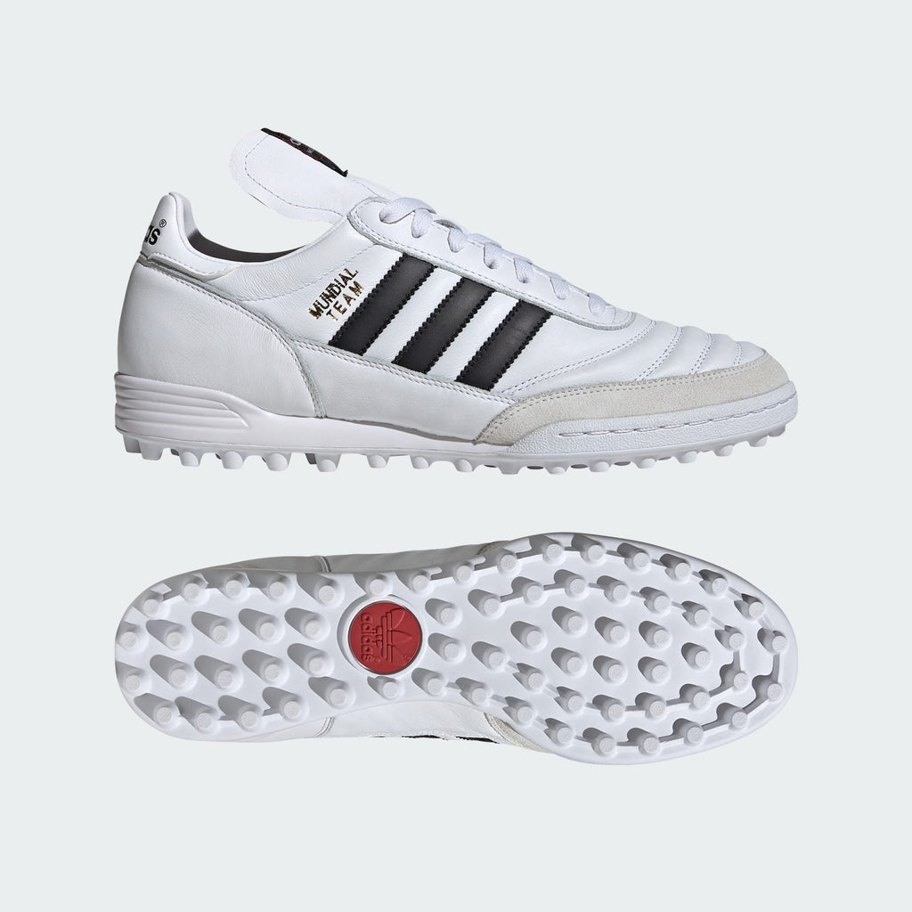 Adidas Mundial Team Turf Soccer Shoes - White/Black