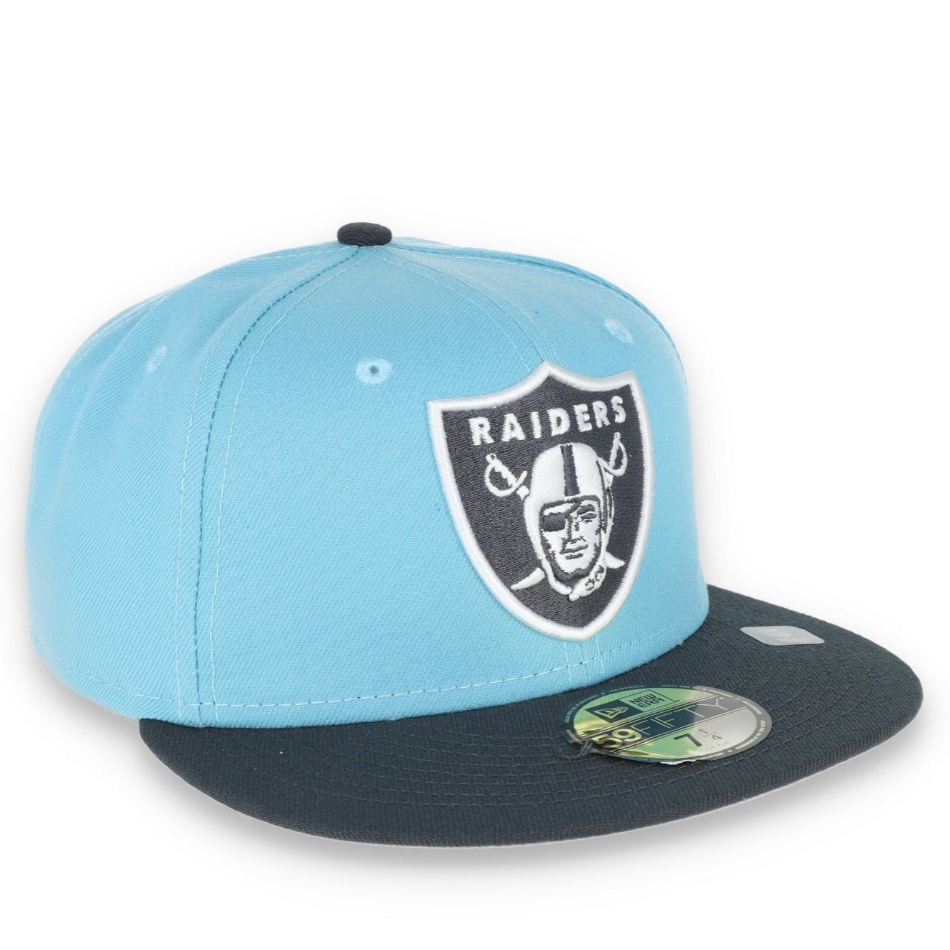 NEW ERA LAS VEGAS RAIDERS 59FIFTY COLOR PACK-BABY BLUE/GREY