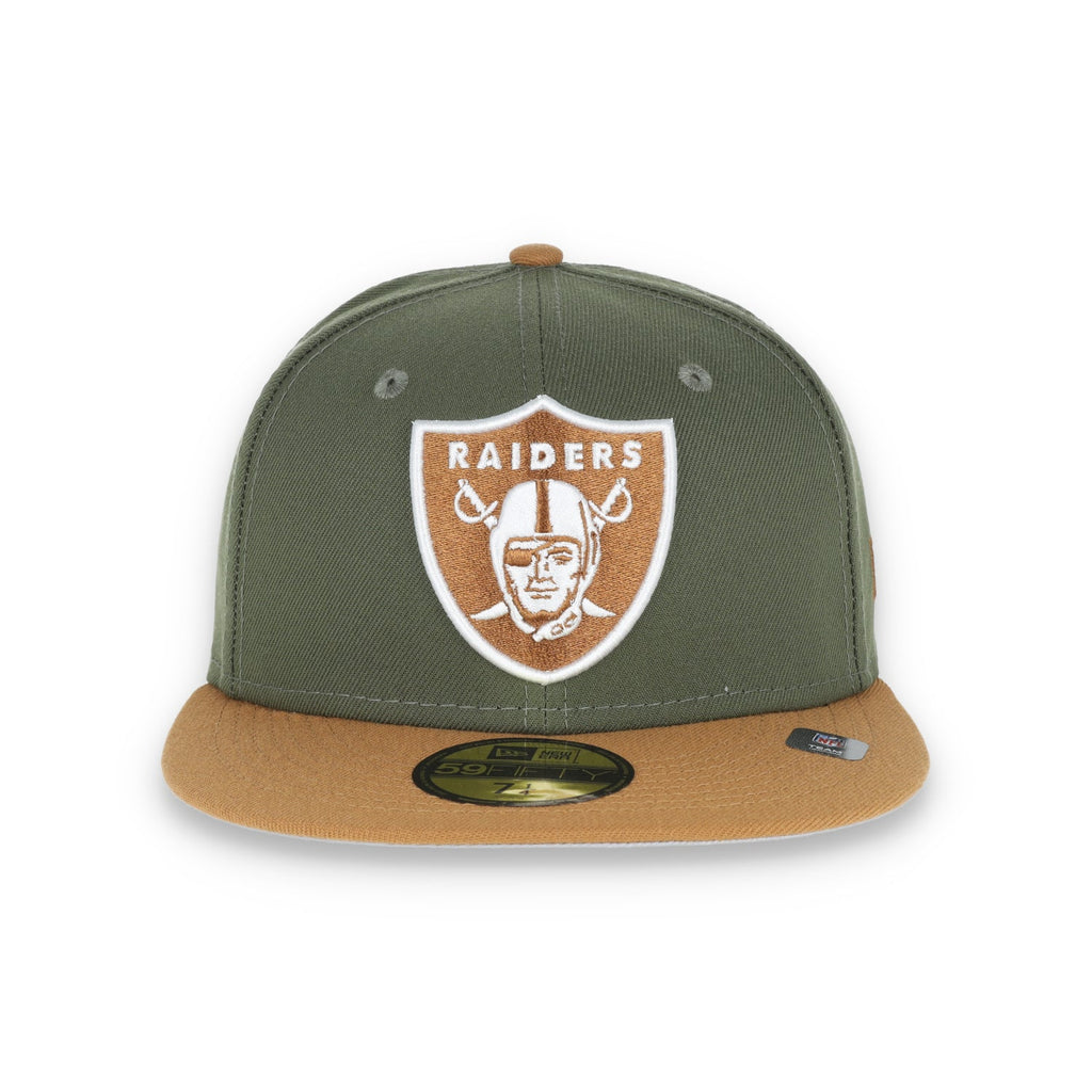 NEW ERA LAS VEGAS RAIDERS 59FIFTY COLOR PACK-OLIVE/TAN