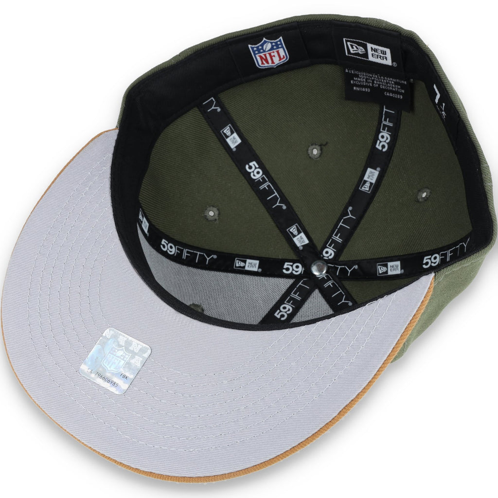 NEW ERA LAS VEGAS RAIDERS 59FIFTY COLOR PACK-OLIVE/TAN