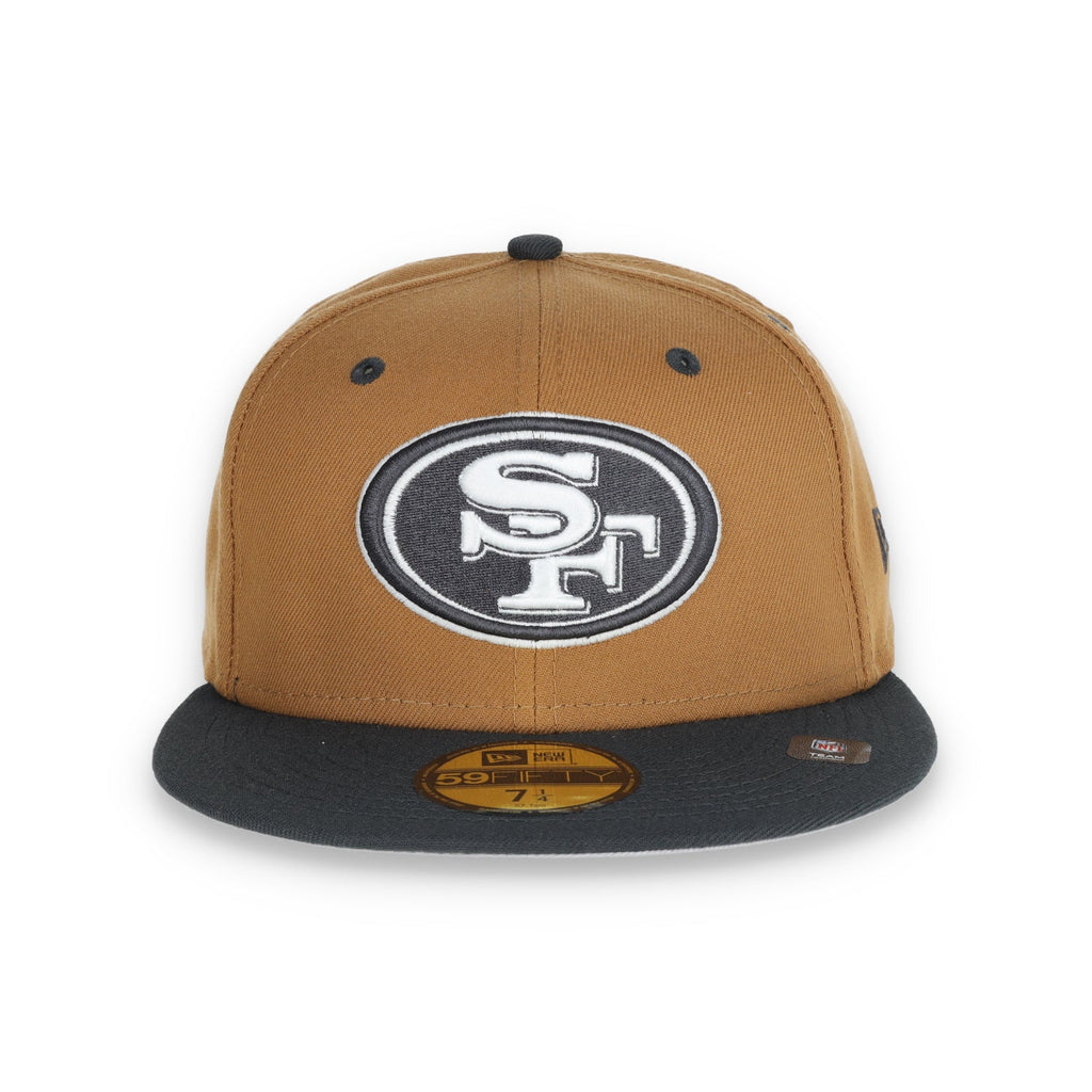 NEW ERA SAN FRANCISCO 49ERS 59FIFTY COLOR PACK FITTED -TAN/GREY