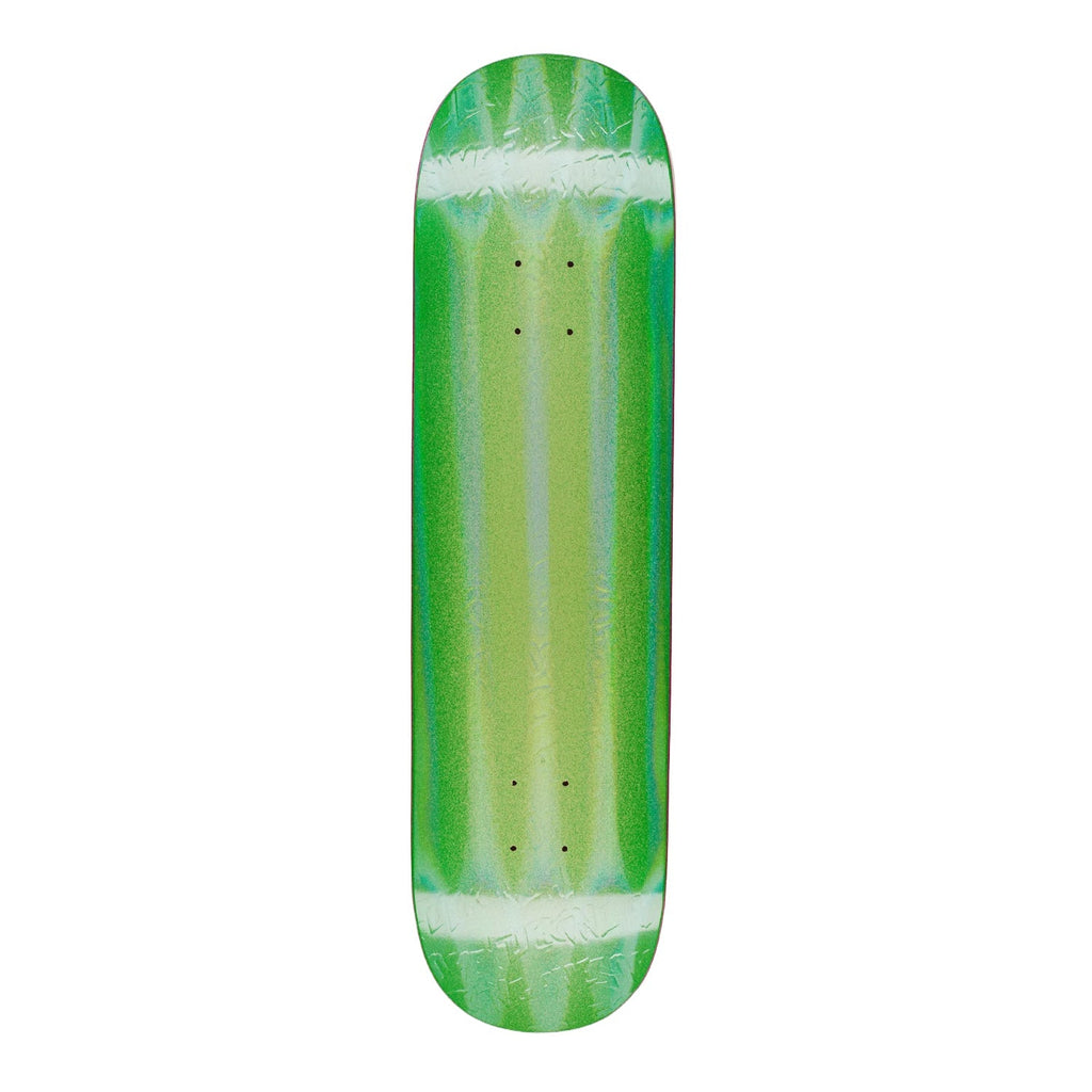 FA Skateboard Deck Stamp Embossed Neon Green 8.18" x 31.73"