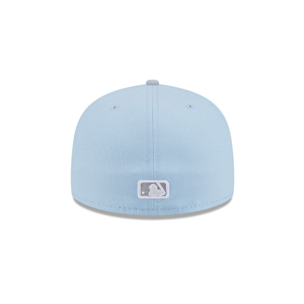 New Era Los Angeles Angels 2-tone fitted-59FIFTY Fitted Hat-Light Blue/Grey