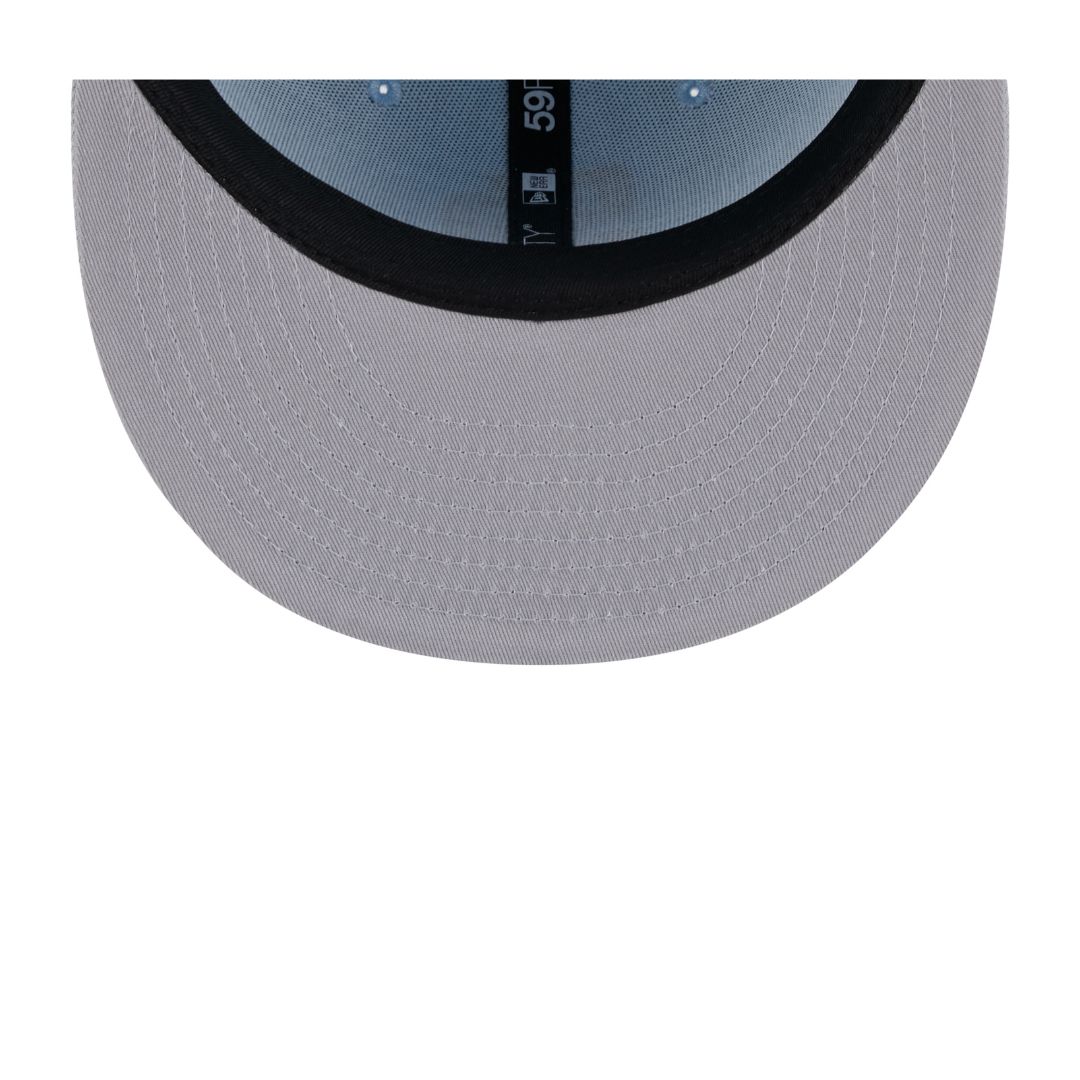 New Era Arizona Diamondbacks 2-Tone Color Pack 59FIFTY Fitted Hat-Light Blue/Gray
