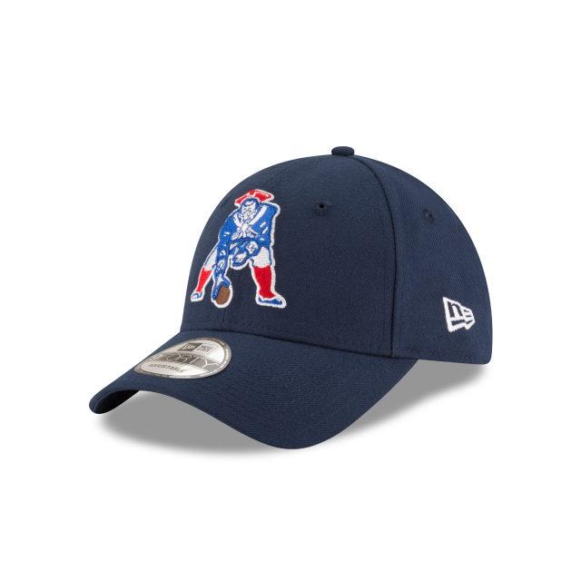 New England Patriots NFL New Era Men's 9Forty Navy Heritage The League Adjustable Hat