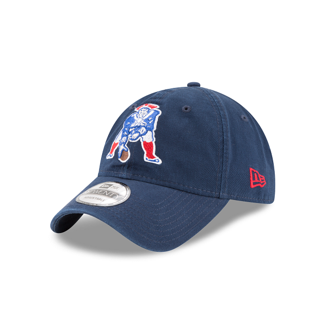 New England Patriots NFL New Era Men's Navy 9Twenty Heritage Core Classic Adjustable Hat