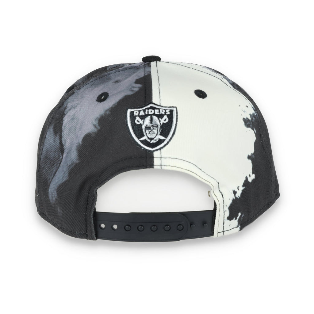 New Era Las Vegas Sideline Ink Dye 9FIFTY Snapback Hat-Black