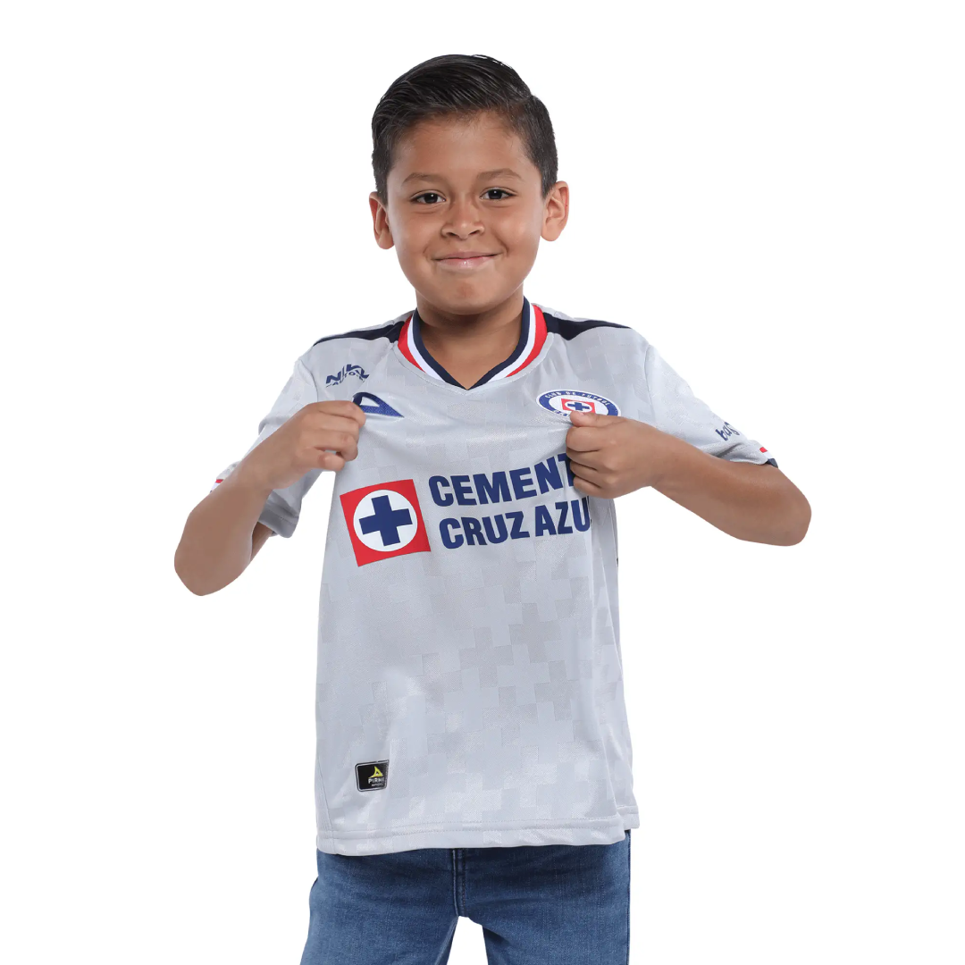 Pirma Cruz Azul Kids Away Jersey 25/26
