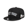 New York Yankees MLB New Era Men's Black 9Fifty 2009 Inaugural Season Post Up Pin Snapback