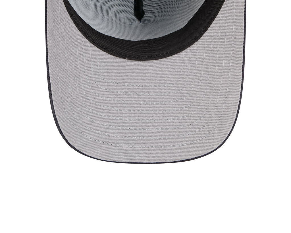 New York Yankees MLB New Era Men's Light Blue/Black 59Fifty A-Frame Parallel Fitted Hat