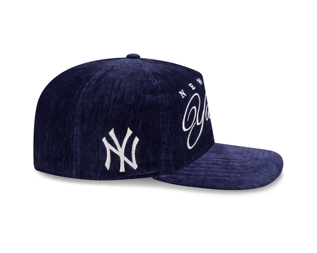 New York Yankees MLB New Era Men's Navy 19Twenty Team Script Snapback