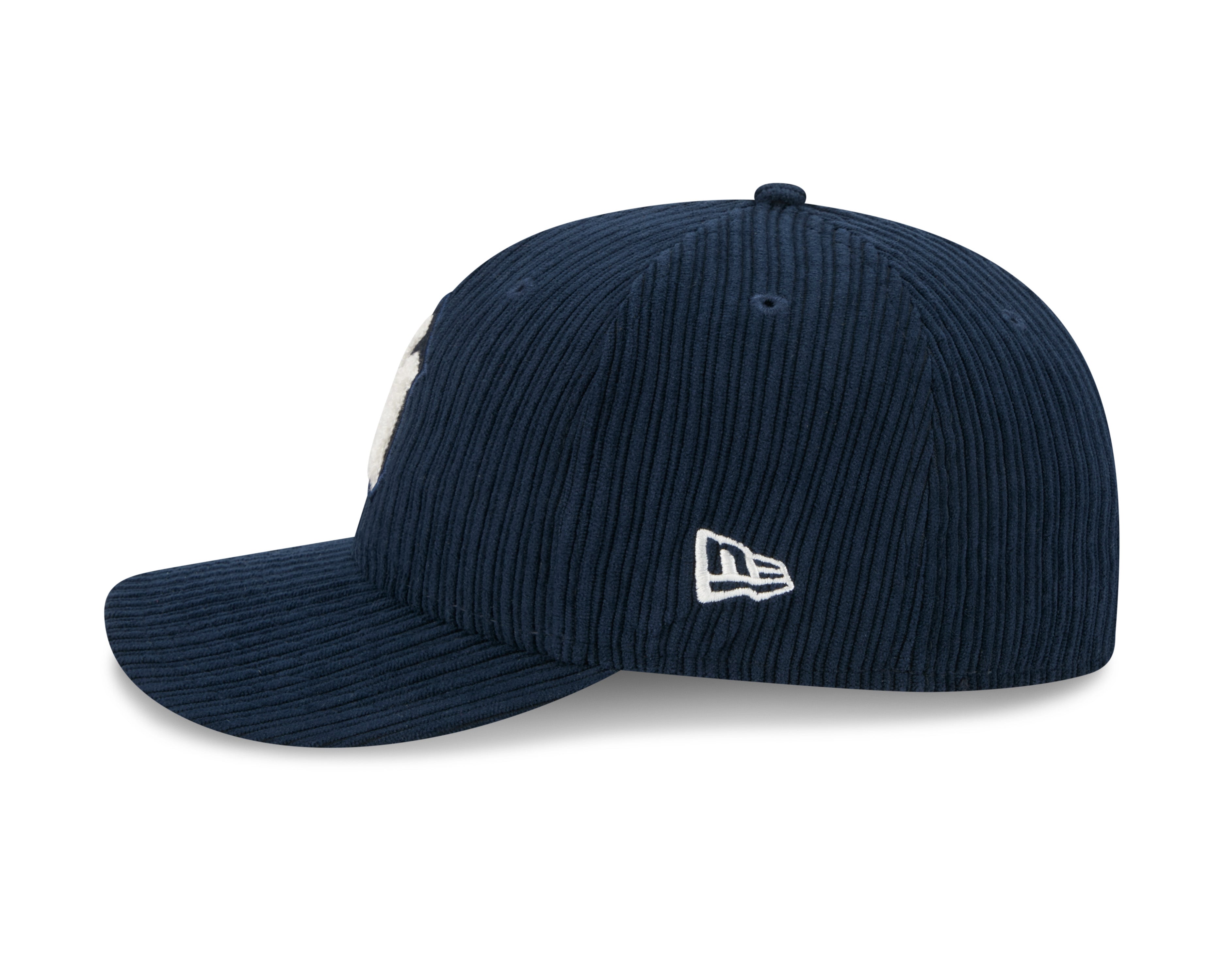 New York Yankees MLB New Era Men's Navy 59Fifty Chenille Pop Fitted Hat
