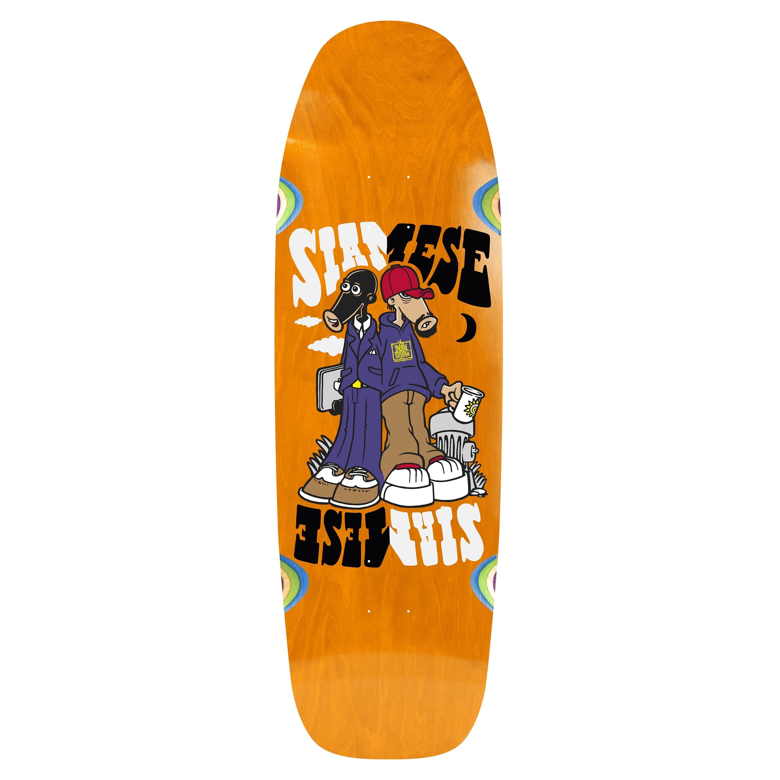 New Deal Skateboard Deck Siamese OG Shape (Assorted) 9.62" x 31"