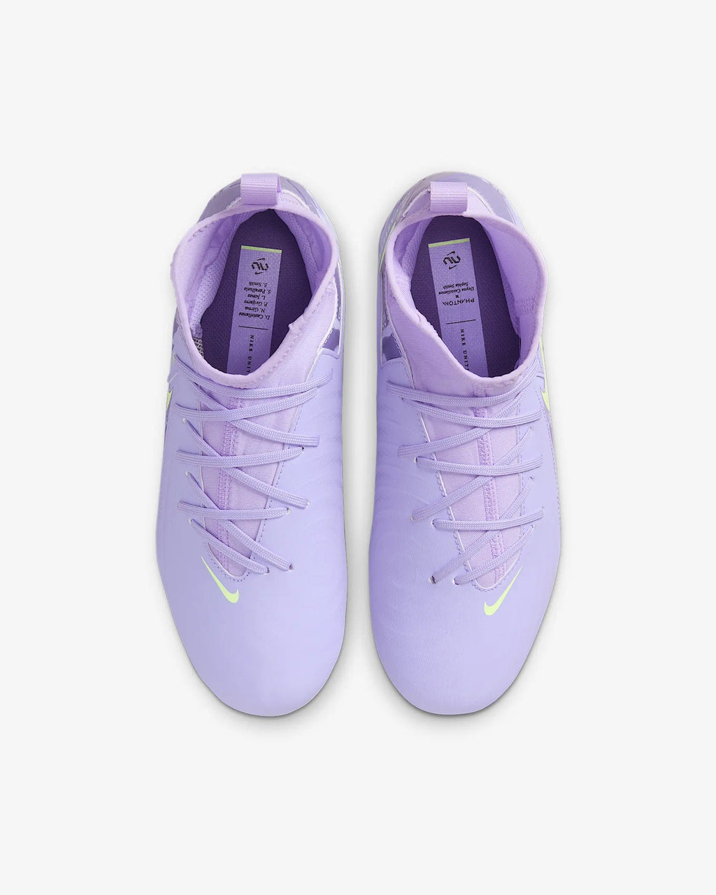 Nike United Jr. Phantom Luna 2 Academy FG Kids' Soccer Cleats – Purple Agate