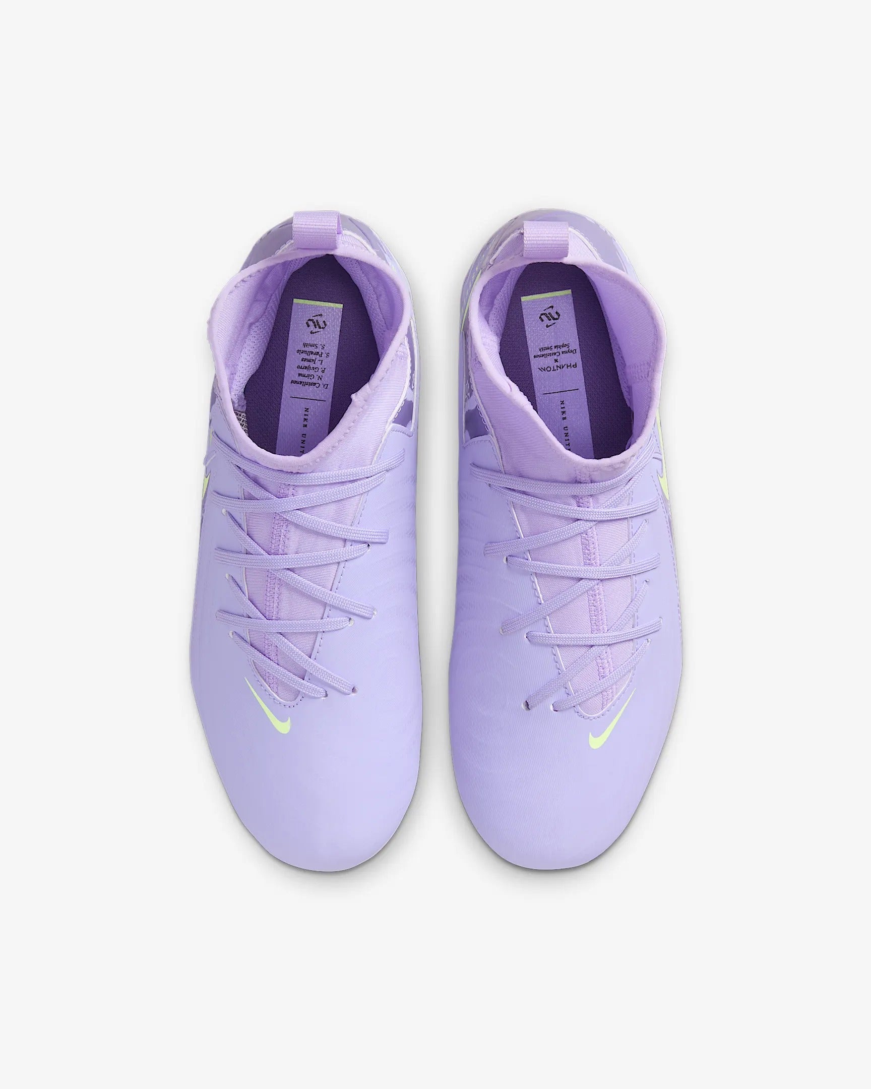 Nike United Jr. Phantom Luna 2 Academy FG Kids' Soccer Cleats – Purple Agate