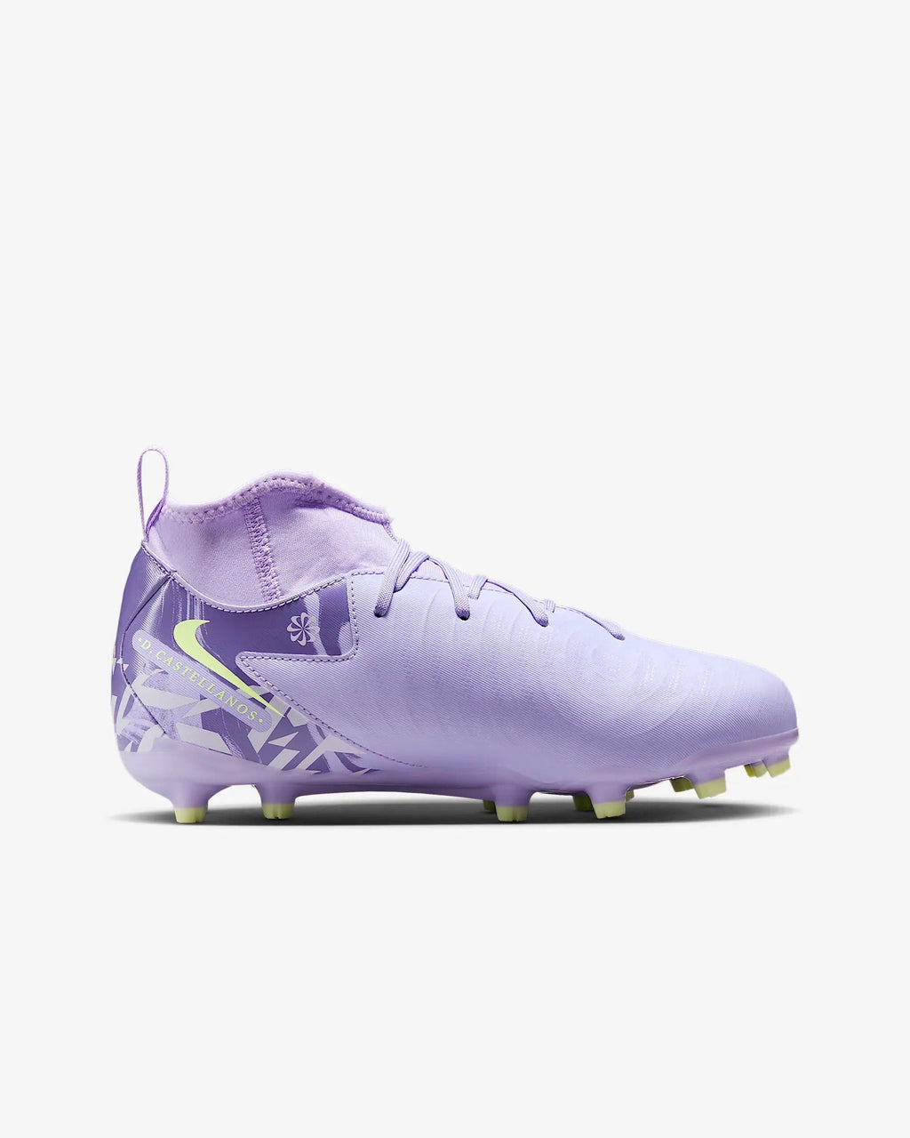 Nike United Jr. Phantom Luna 2 Academy FG Kids' Soccer Cleats – Purple Agate