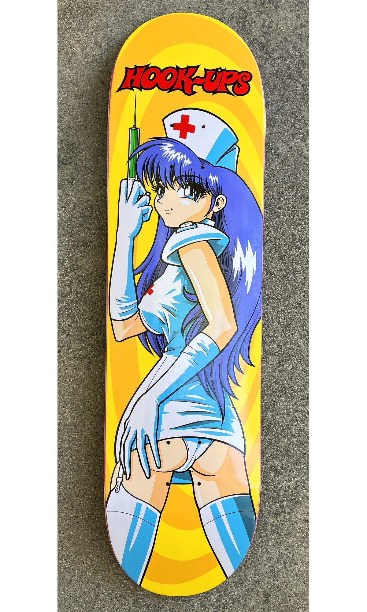 Hook Ups Deck Nurse Cherry 8.25" x 32.25"