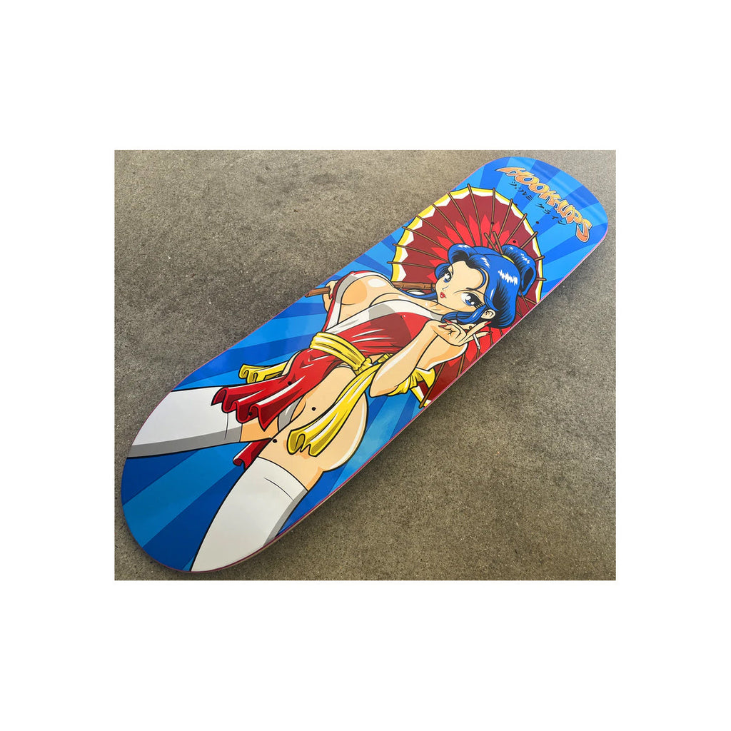 Hook Ups Skateboard Deck Geisha 8.25"