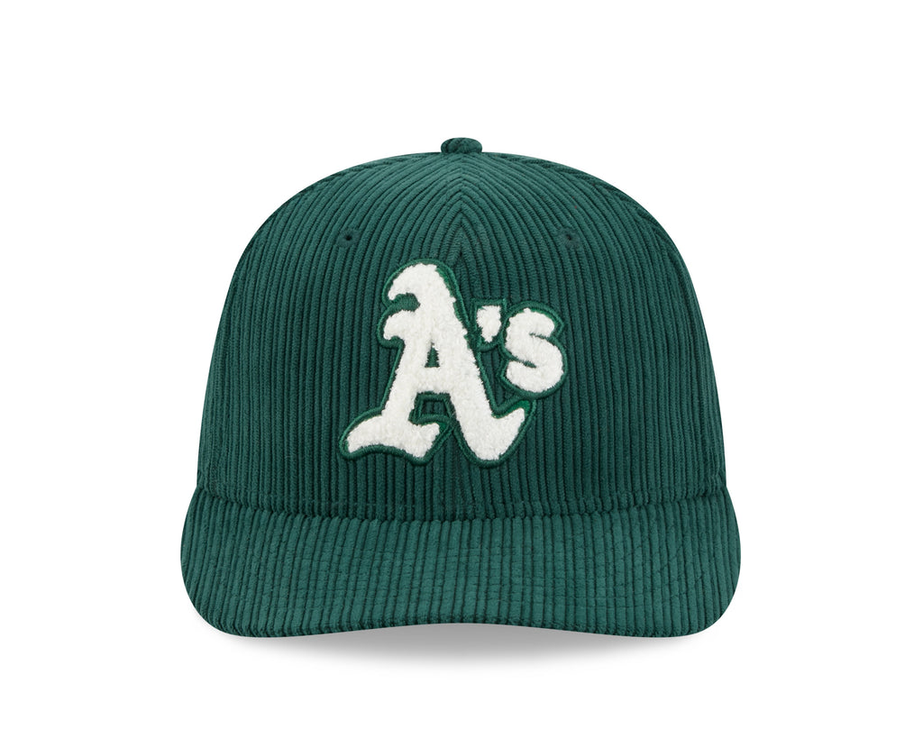 Oakland Athletics MLB New Era Men's Green 59Fifty Chenille Pop Fitted Hat