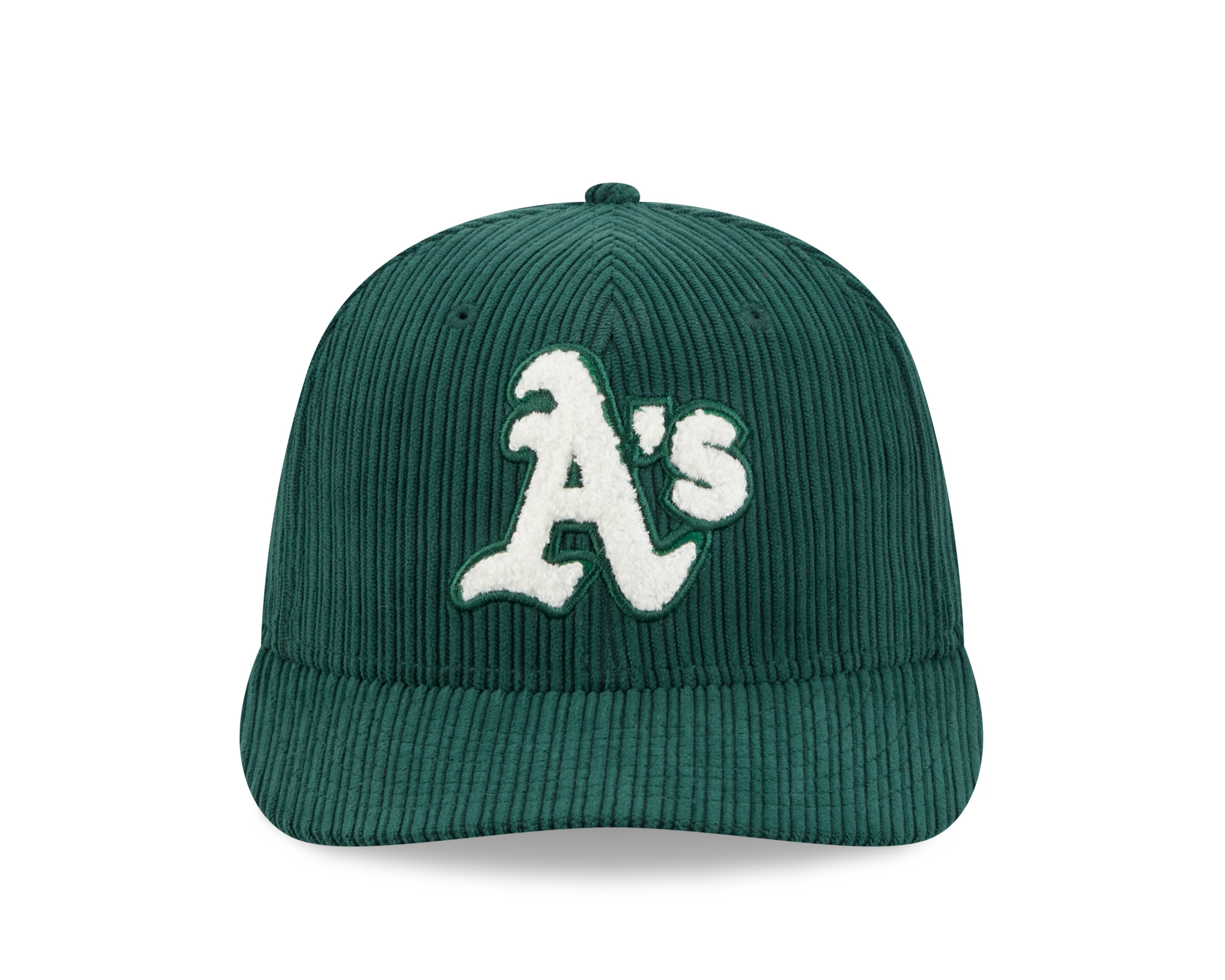 Oakland Athletics MLB New Era Men's Green 59Fifty Chenille Pop Fitted Hat