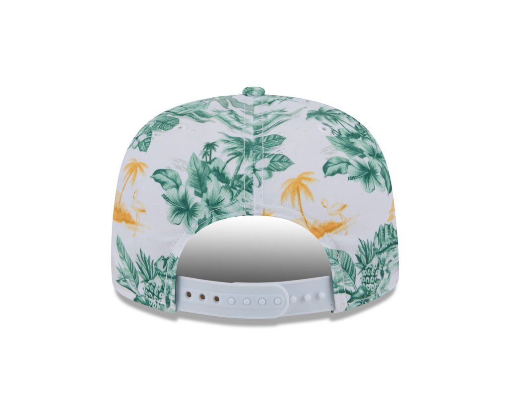 Oakland Athletics MLB New Era Men's White Cord Golfer Printed Snapback